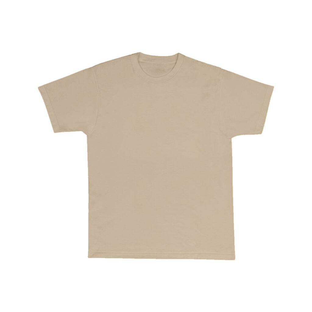 Tshirt-Maglietta-Personalizzata-Logo-Custom-Stampa-Beige