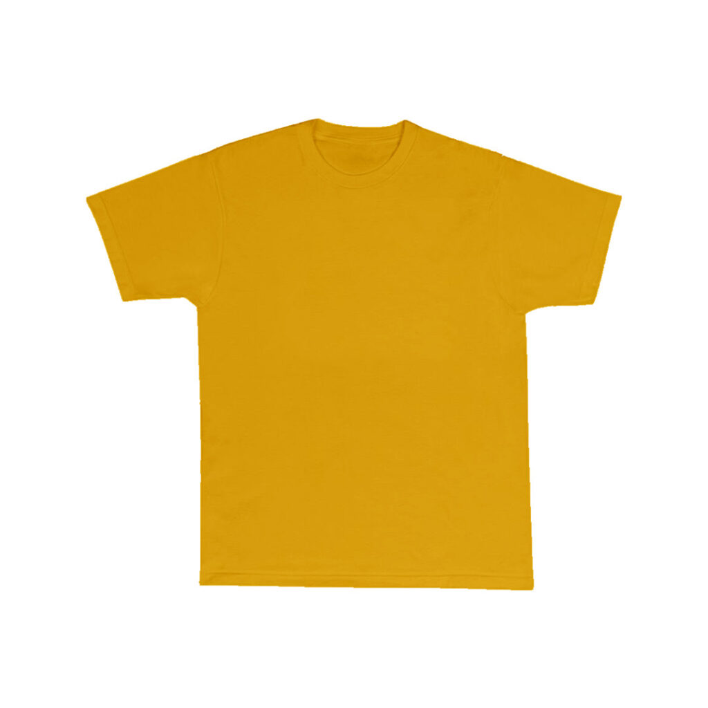Tshirt-Maglietta-Personalizzata-Logo-Custom-Stampa-Gialla