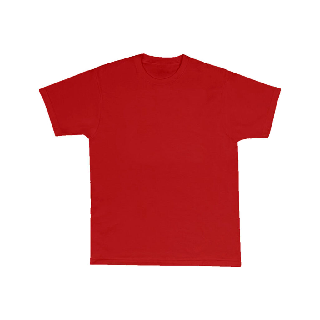 Tshirt-Maglietta-Personalizzata-Logo-Custom-Stampa-Rossa