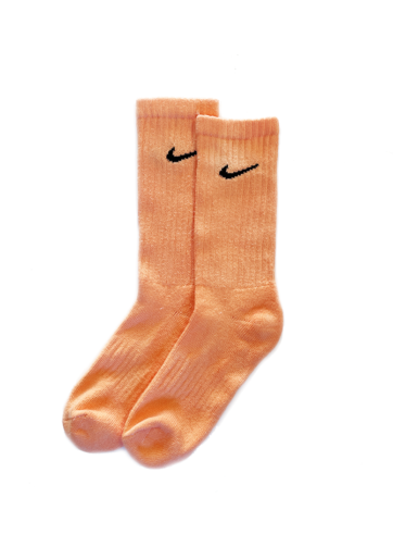 Calzini Nike Socks Colorati tinta unita pesca arancio