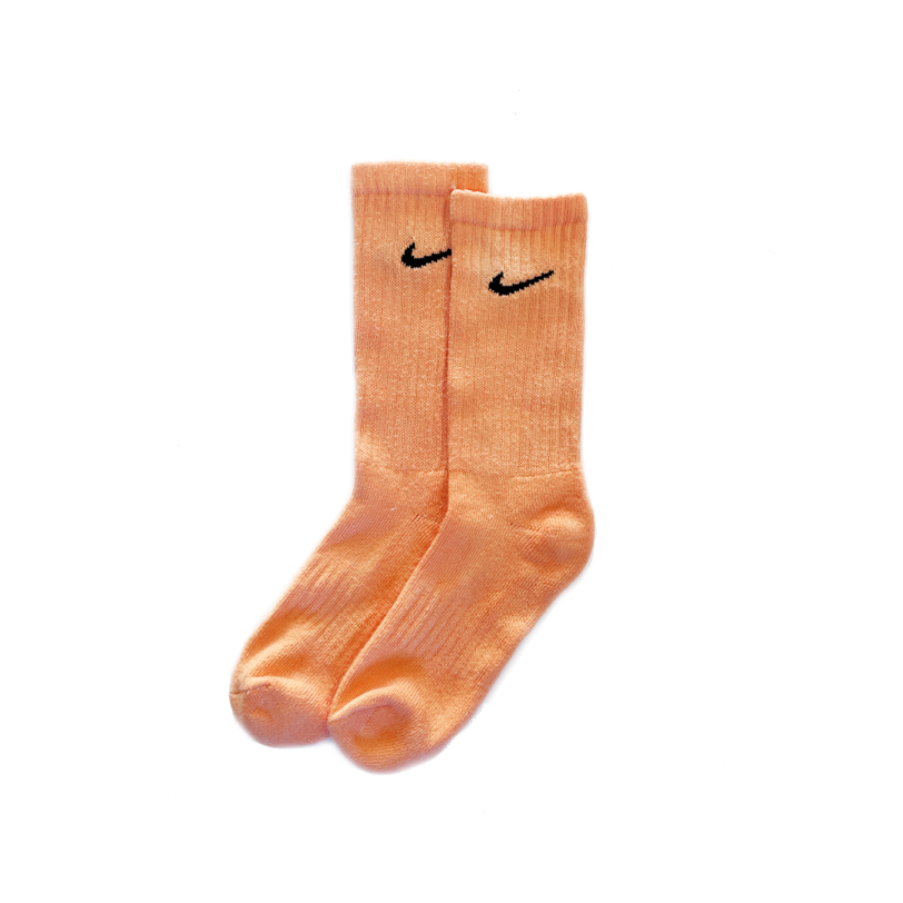 Calzini Nike Socks Colorati tinta unita pesca arancio