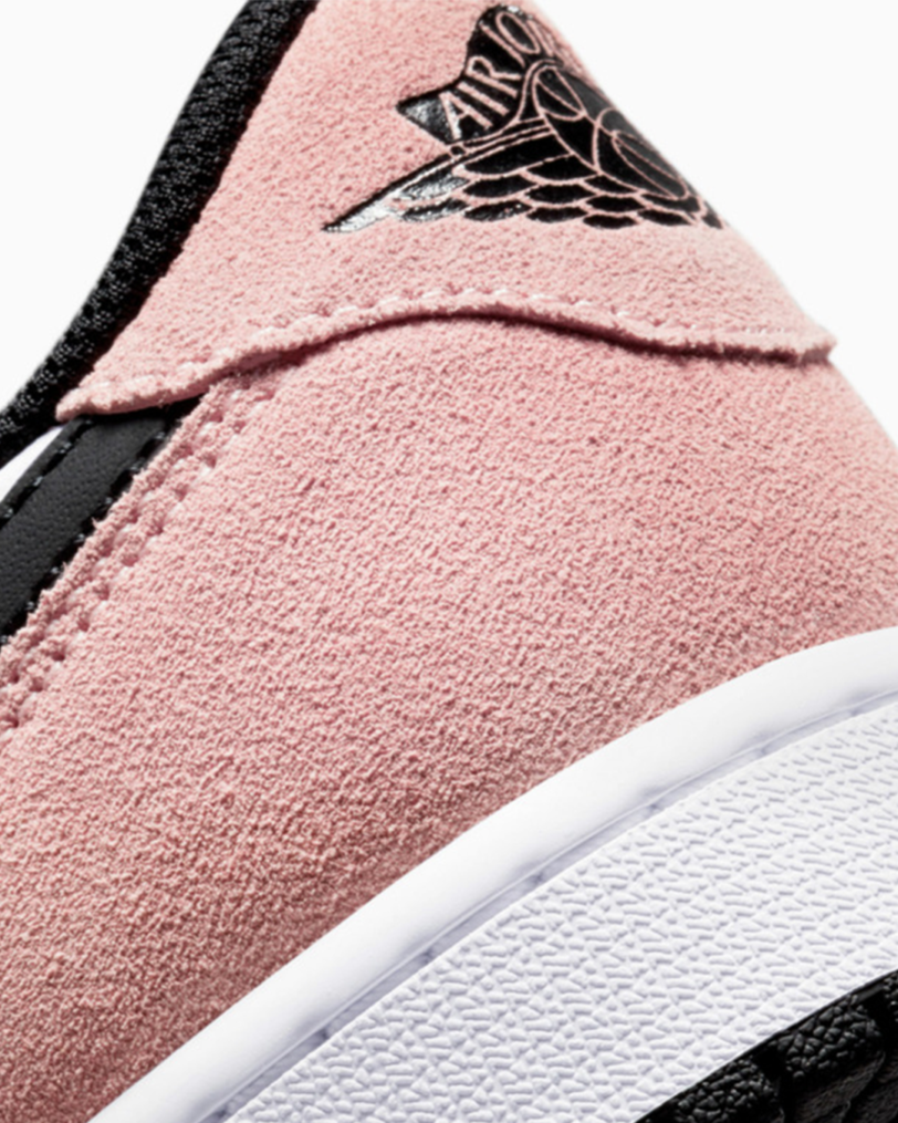 Scarpe Sneakers Nike Jordan 1 Low Bleached Coral Originali