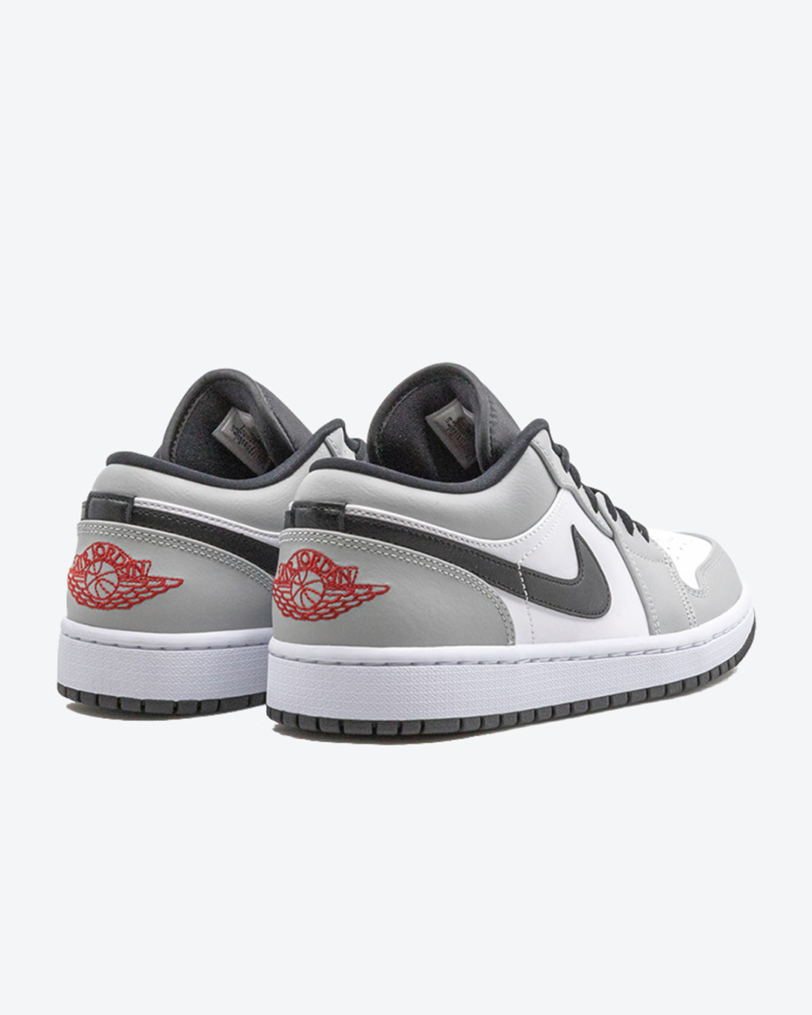 Scarpe Sneakers Air Jordan 1 Low Smoke Grey GS Originali