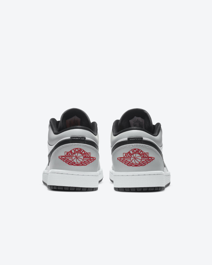 Scarpe Sneakers Air Jordan 1 Low Smoke Grey GS Originali