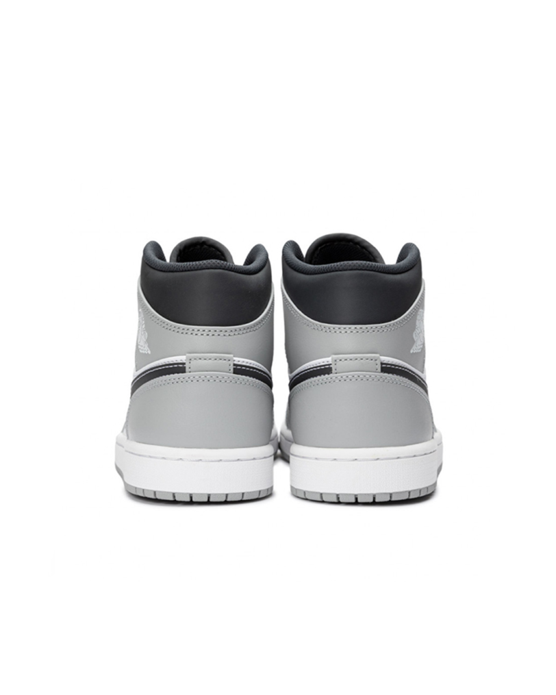 Sneakers Scarpe Nike Jordan 1 Antracite Mid Bellissime Grigio Fumo Originali