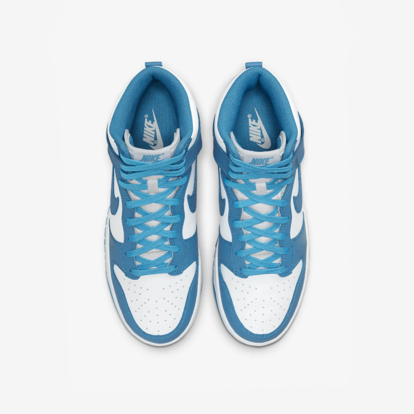 Nike Dunk High Retro Laser Blue White Azzurra