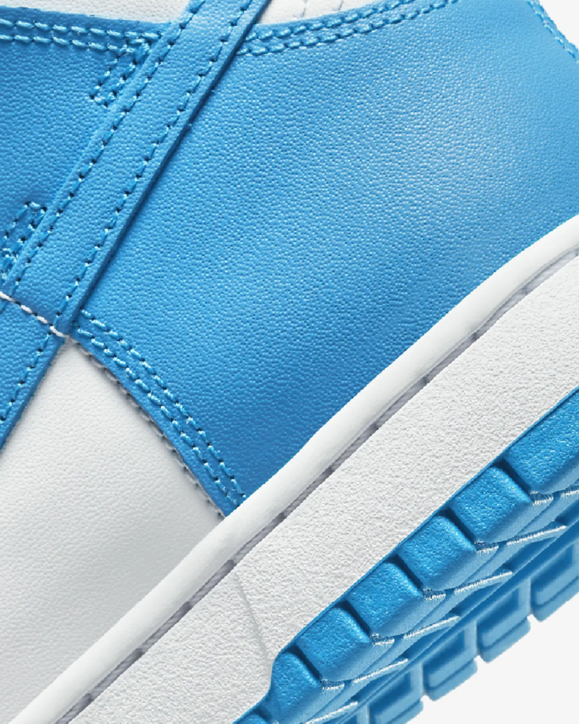 Sneakers Scarpe Nike Dunk High Retro Laser Blue-White Originali