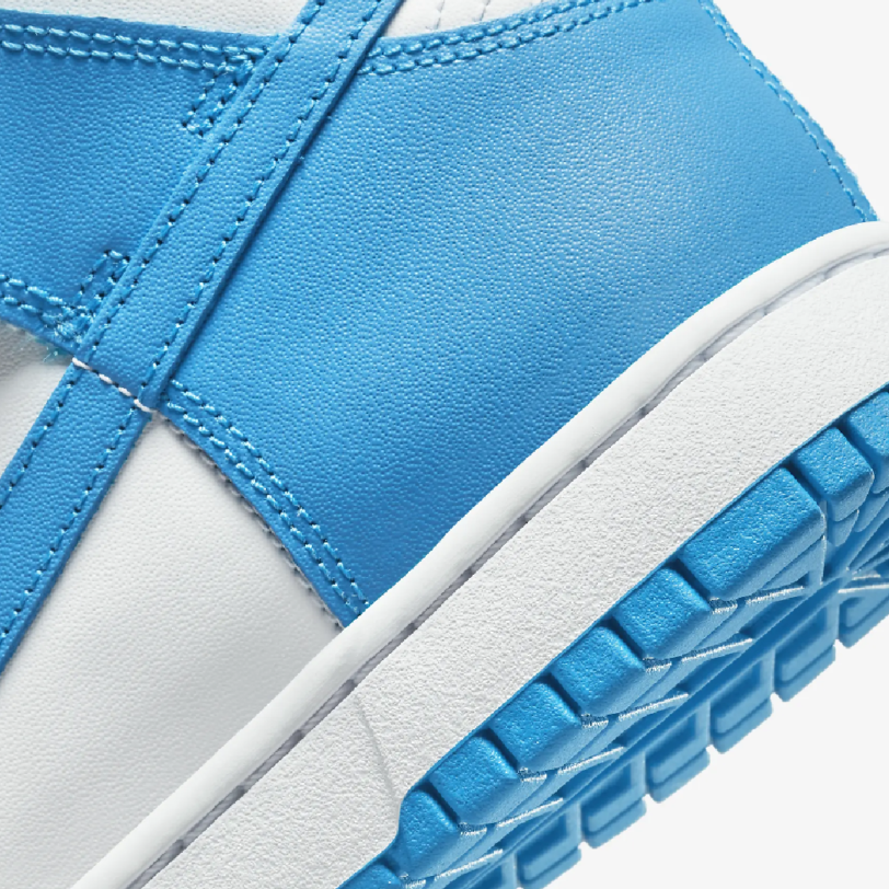 Nike Dunk High Retro Laser Blue White Azzurra