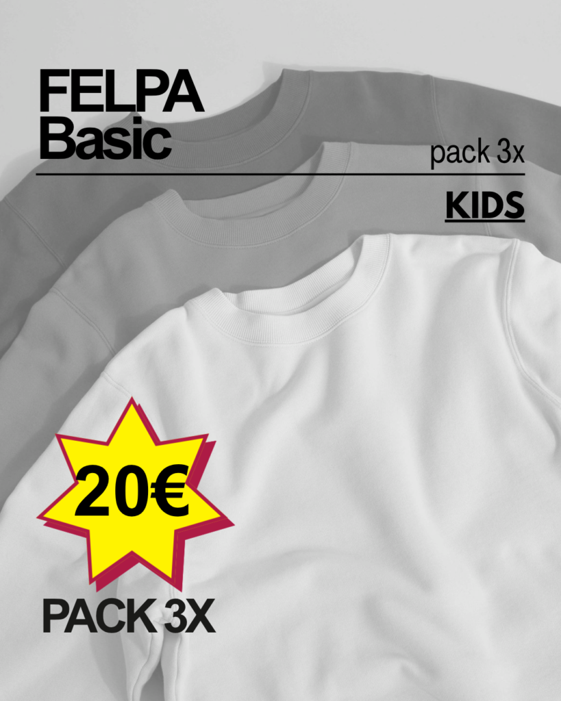 Felpa Girocollo Bimbo Ragazzo Kids
